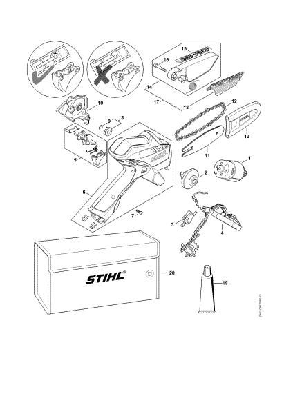 Imagem de Spare parts from serial number 929771306 GTA 26