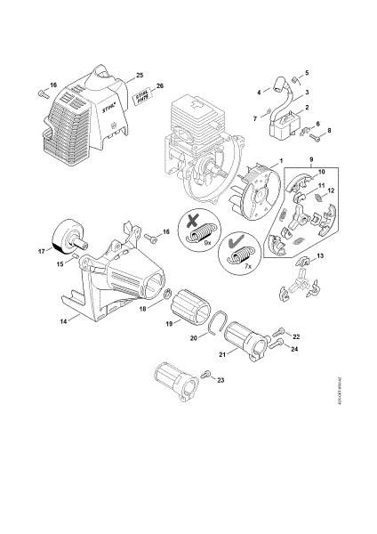 Imagem de Ignition system, Clutch FH 75