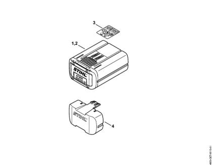Baterias (AK, AP, AR, AS, PS) AP 200 Bateria da marca Stihl