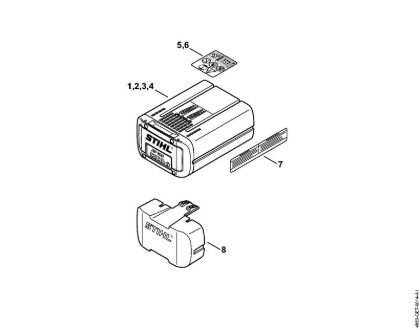 Baterias (AK, AP, AR, AS, PS) AP 300 Bateria da marca Stihl