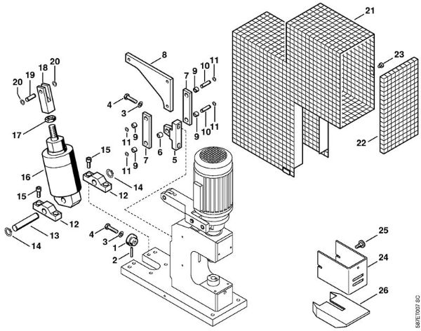 NG 3 NG 3 Dispositivo de rebitar NG 3 da marca Stihl