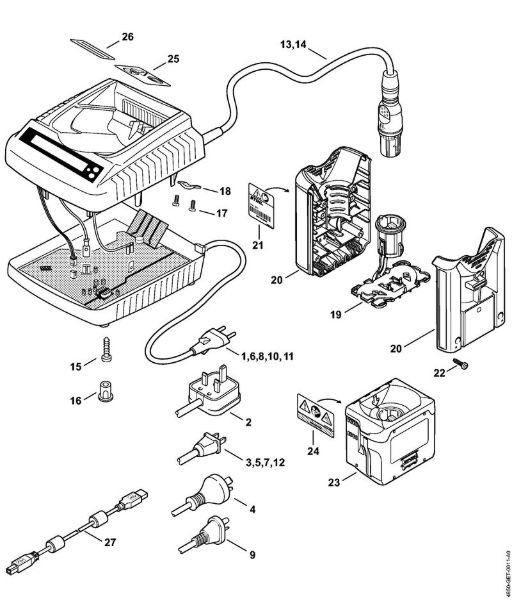 ADG 2 ADG 2 Aparelho de diagnóstico da marca Stihl