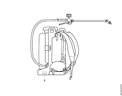 Aparelhos de injecção (SG) SG 20 Numero da máquina da marca Stihl