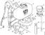 Pulverizadores (SR) SG 17 L Recipiente com tanque, Placa traseira da marca Stihl