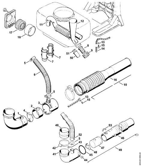 Pulverizadores (SR) SR 400 Dispositivo de polvilhação e de pulverização da marca Stihl