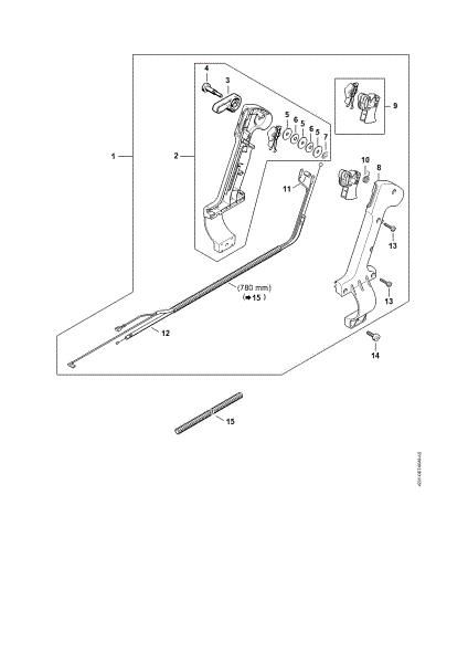 Imagem de Cabo de manejo di m.  67 mm SR 420