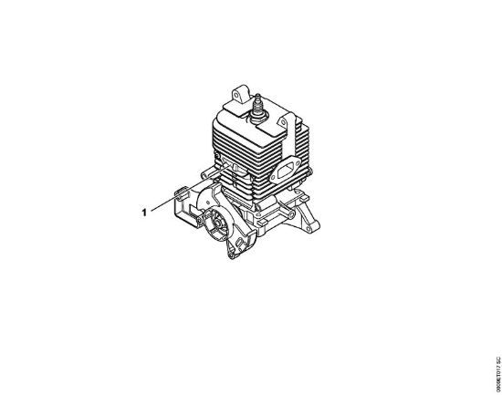 Pulverizadores (SR) SR 450 Numero da máquina da marca Stihl