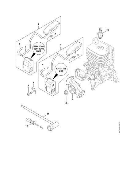 Imagem de Sistema de ignição SR 450
