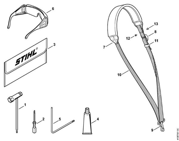 Aparelhos especiais (PC, SP, MC) SP 90 T Ferramentas, Acessórios especiais da marca Stihl