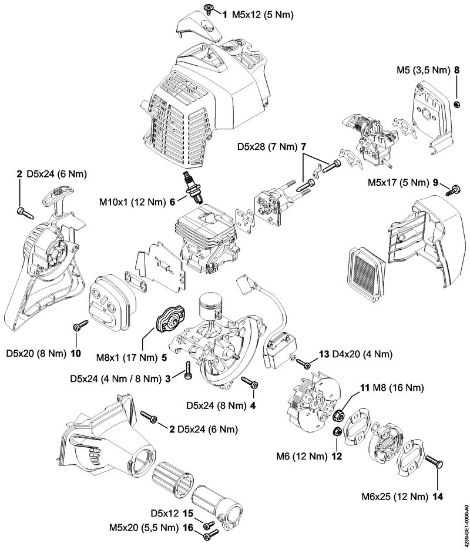 Aparelhos especiais (PC, SP, MC) SP 92 TC-E Binários de aperto da marca Stihl