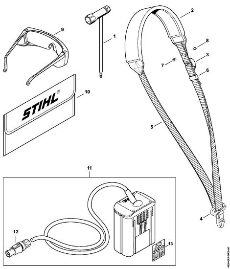 Aparelhos especiais a bateria (SPA) SPA 65 Ferramentas, Acessórios especiais da marca Stihl