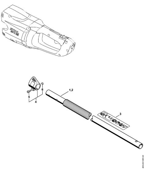 Aparelhos especiais a bateria (SPA) SPA 65 Haste da marca Stihl