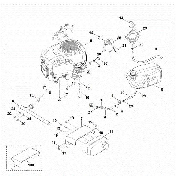 Imagem de G - Motor, depósito RT 4082.0
