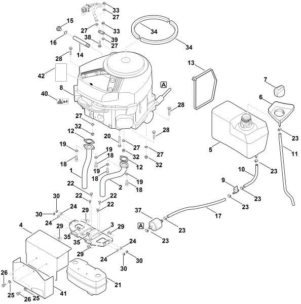 Imagem de G - Motor, depósito RT 4112.0 SZ