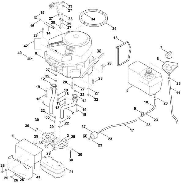 Imagem de H - Motor, depósito RT 5112.0 Z