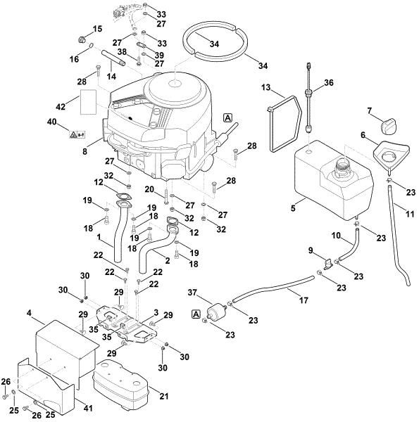 Imagem de H - Motor, depósito RT 6112.0 ZL