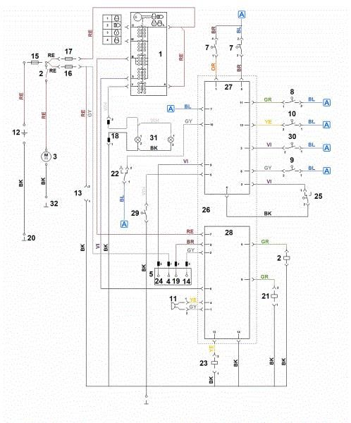Imagem de Q - Esquema de ligaçàµes RT 6127.1 ZL