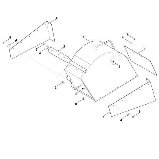 Imagem de A - Deflector ADF 700 ADF 700