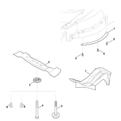 Imagem de A - Kit de mulching AMK 045.0