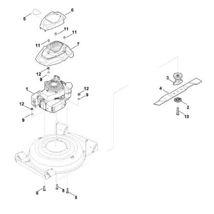 Imagem de C - Motor, lamina RM 2.0 RC