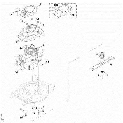 Imagem de E - Motor, lamina RM 2.0 RT