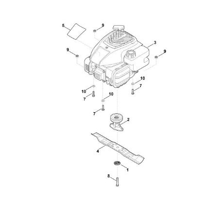 Imagem de D - Motor, lamina RM 248.0