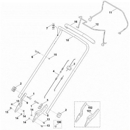 Imagem de A - Guiador RM 248.0 T