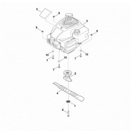 Imagem de D - Motor, lamina RM 253.1 T