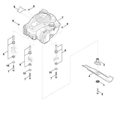 Imagem de D - Motor, lamina RM 443.0