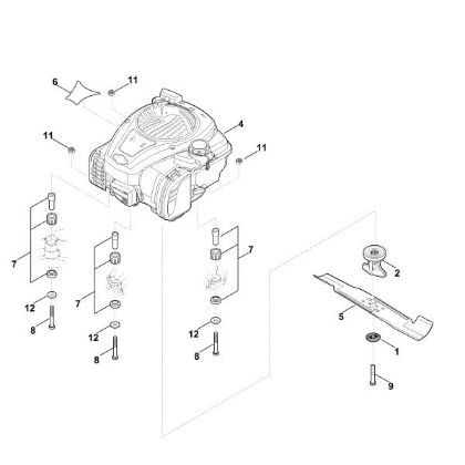 Imagem de D - Motor, lamina RM 448.0 T