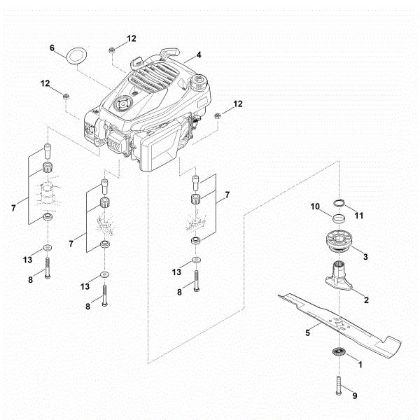 Imagem de D - Motor, lamina RM 448.1 VC