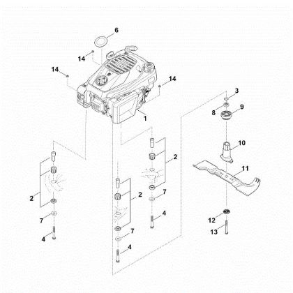 Imagem de F - Motor, lamina RM 545.1 VR