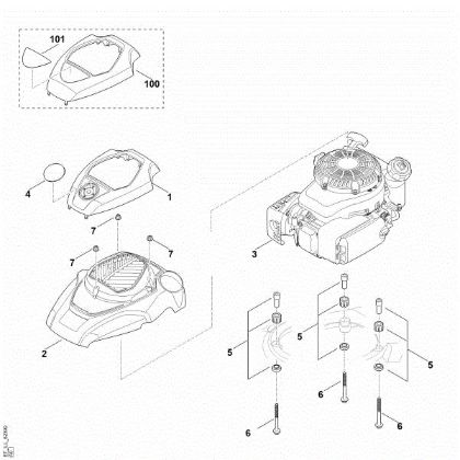 Imagem de F - Motor RM 655.1 VS
