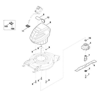 Imagem de E - Motor, lamina RMA 2.0 RT