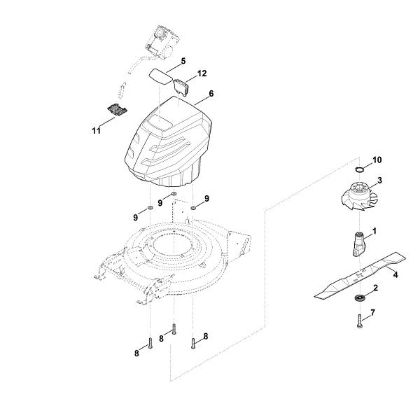 Imagem de E - Motor, lamina RMA 2.1 RP
