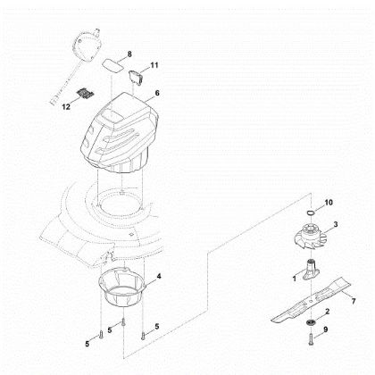 Imagem de D - Motor, lamina RMA 248.0