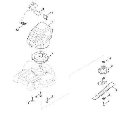 Imagem de D - Motor, lamina RMA 443.0 PC