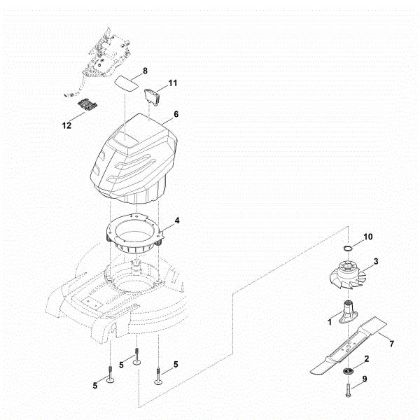 Imagem de D - Motor, lamina RMA 443.2 C