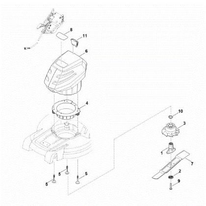 Imagem de D - Motor, lamina RMA 443.2 VC