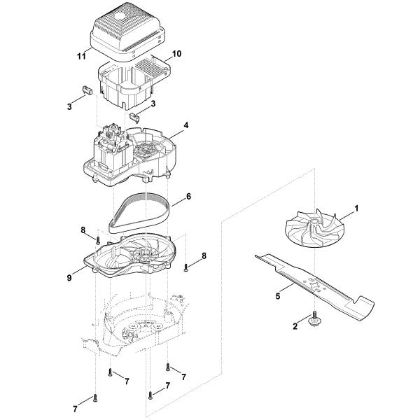 Imagem de D - Motor, lamina RME 443.0