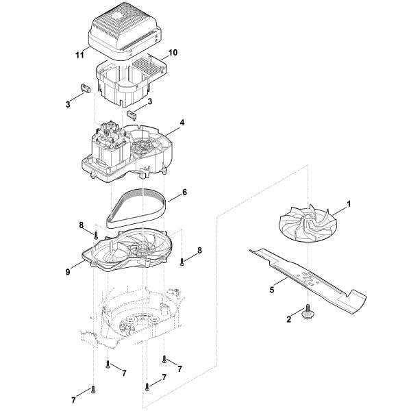 Imagem de D - Motor, lamina RME 443.0