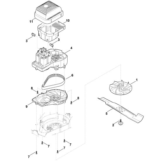 Imagem de D - Motor, lamina RME 443.0 C