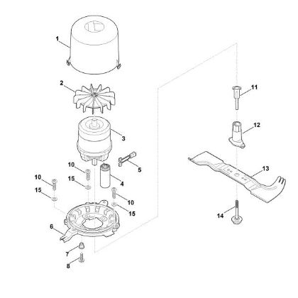Imagem de D - Motor, lamina RME 545.0