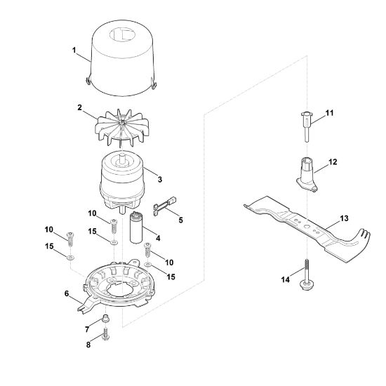 Imagem de D - Motor, lamina RME 545.0