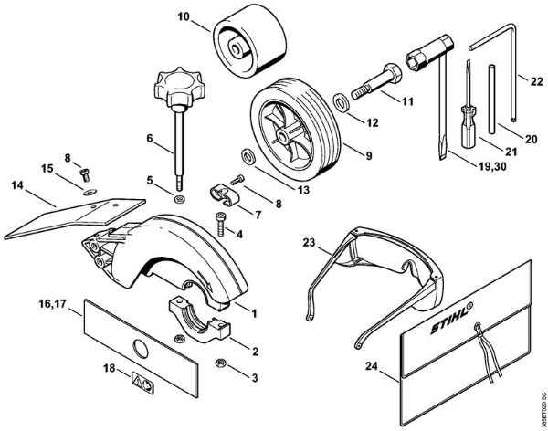 FC 72 FC 72 Protecção, Herramientas, Accesorios especials da marca Stihl