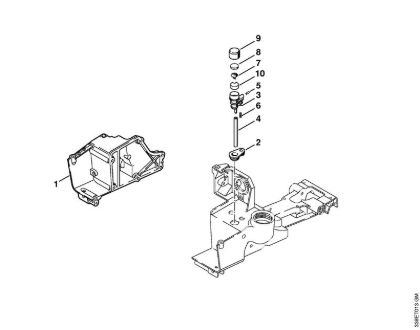 Cortadores de ferro e pedra (TS) TS 400 Caixa do tanque   1 44 576 634 (53.1999) da marca Stihl