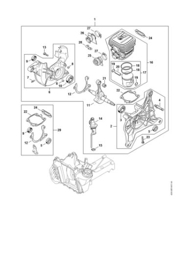 Imagem de Mecanismo propulsor TS 410