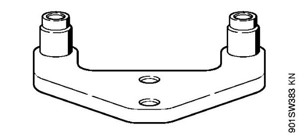 Cortadores de ferro e pedra (TS) TS 410 Placa tensora da marca Stihl