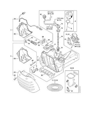 Imagem de Caixa do tanque TS 410-A