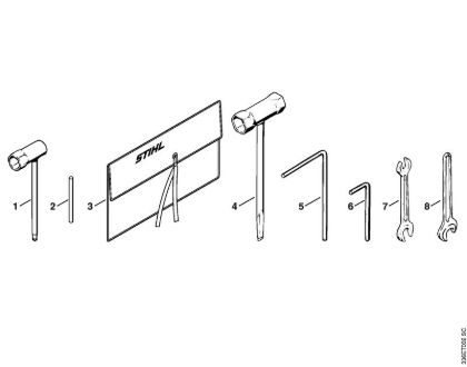 Cortadores de ferro e pedra (TS) TS 510 Ferramentas da marca Stihl